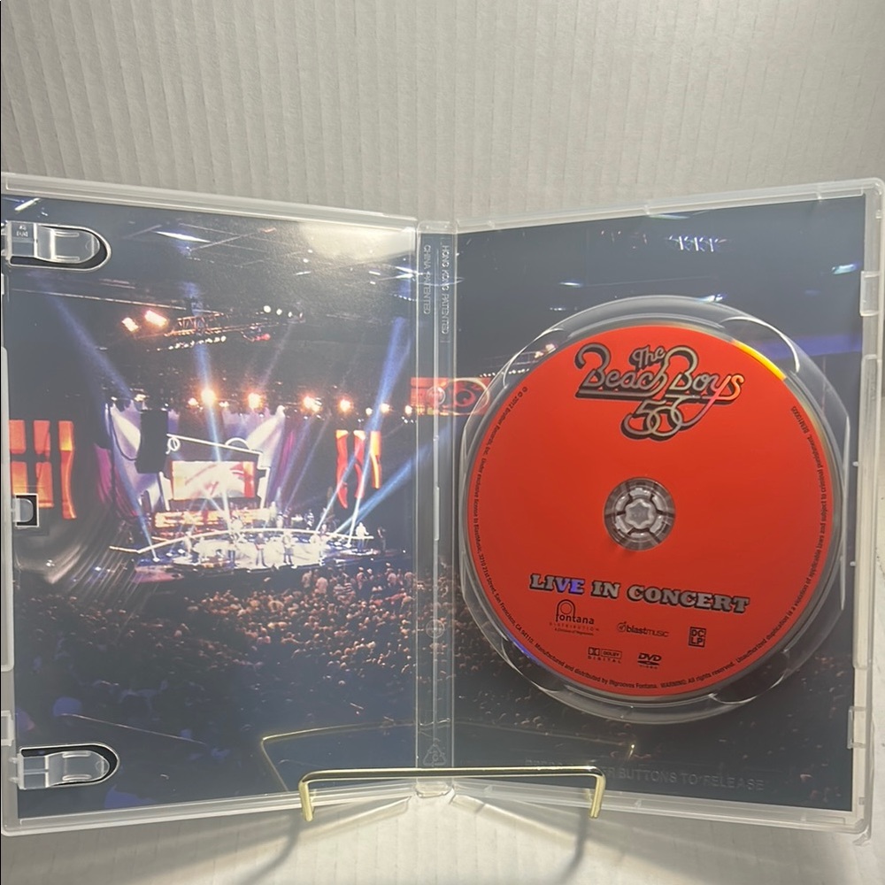 The Beach Boys Live in Concert DVD - Picture 3 of 3